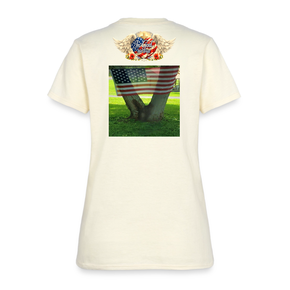 Memorial Day — "Your Sacrifice is Never Forgotten" | Women's T-Shirt — Classic Edition - off white