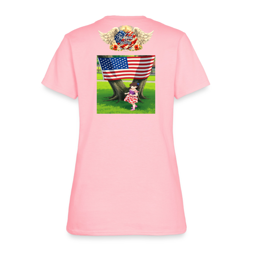Memorial Day — "Your Sacrifice is Never Forgotten" | Women's T-Shirt - pink