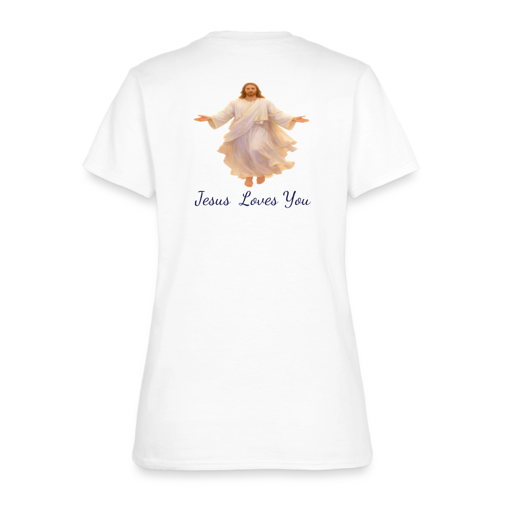 The Grave Could Not Hold Our Lord | Women's T-Shirt - white