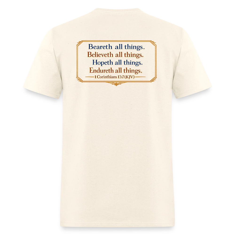 "Brotherhood of Friends" | Men's T-Shirt | GILDAN 5000 - sweet cream heather