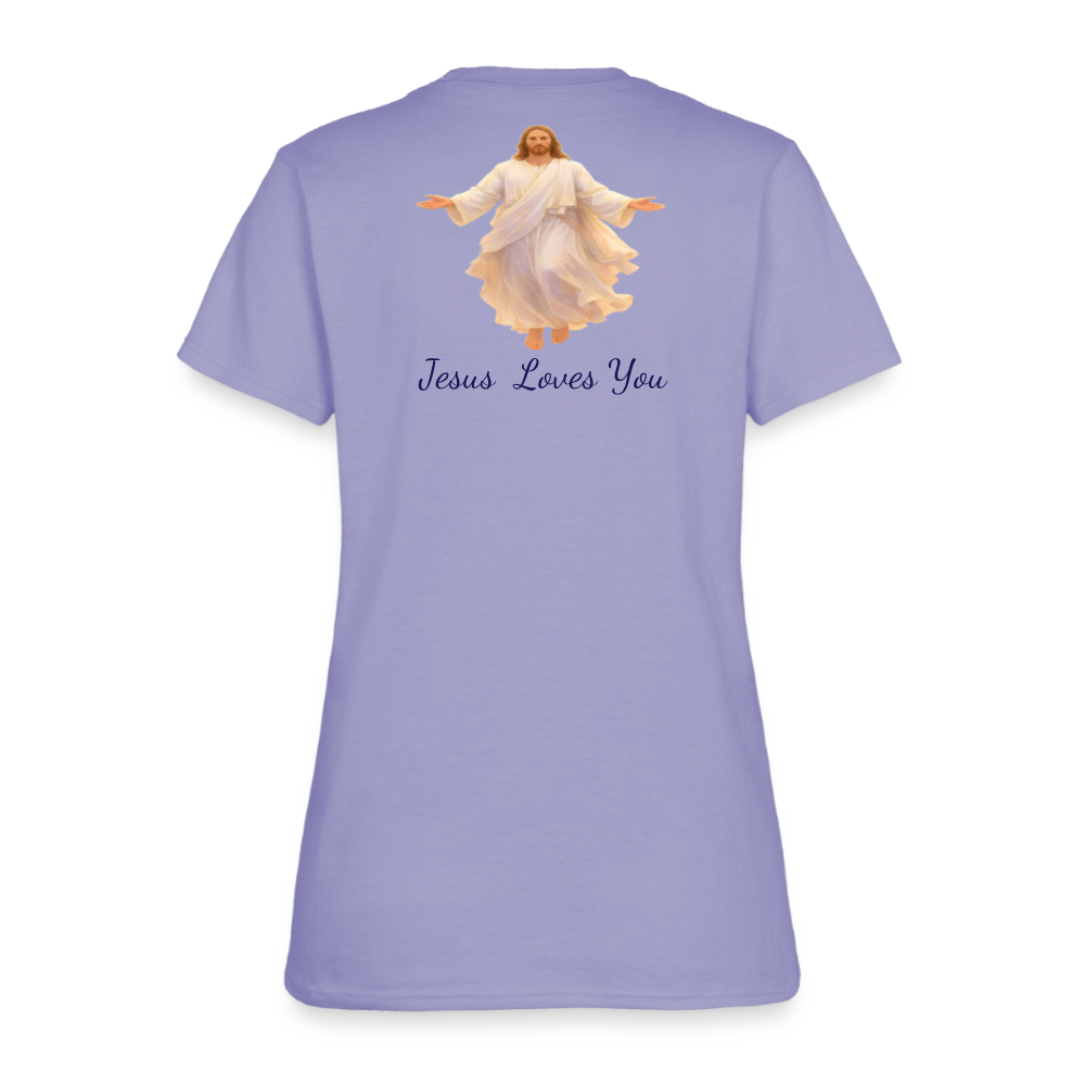 The Grave Could Not Hold Our Lord | Women's T-Shirt - lavender
