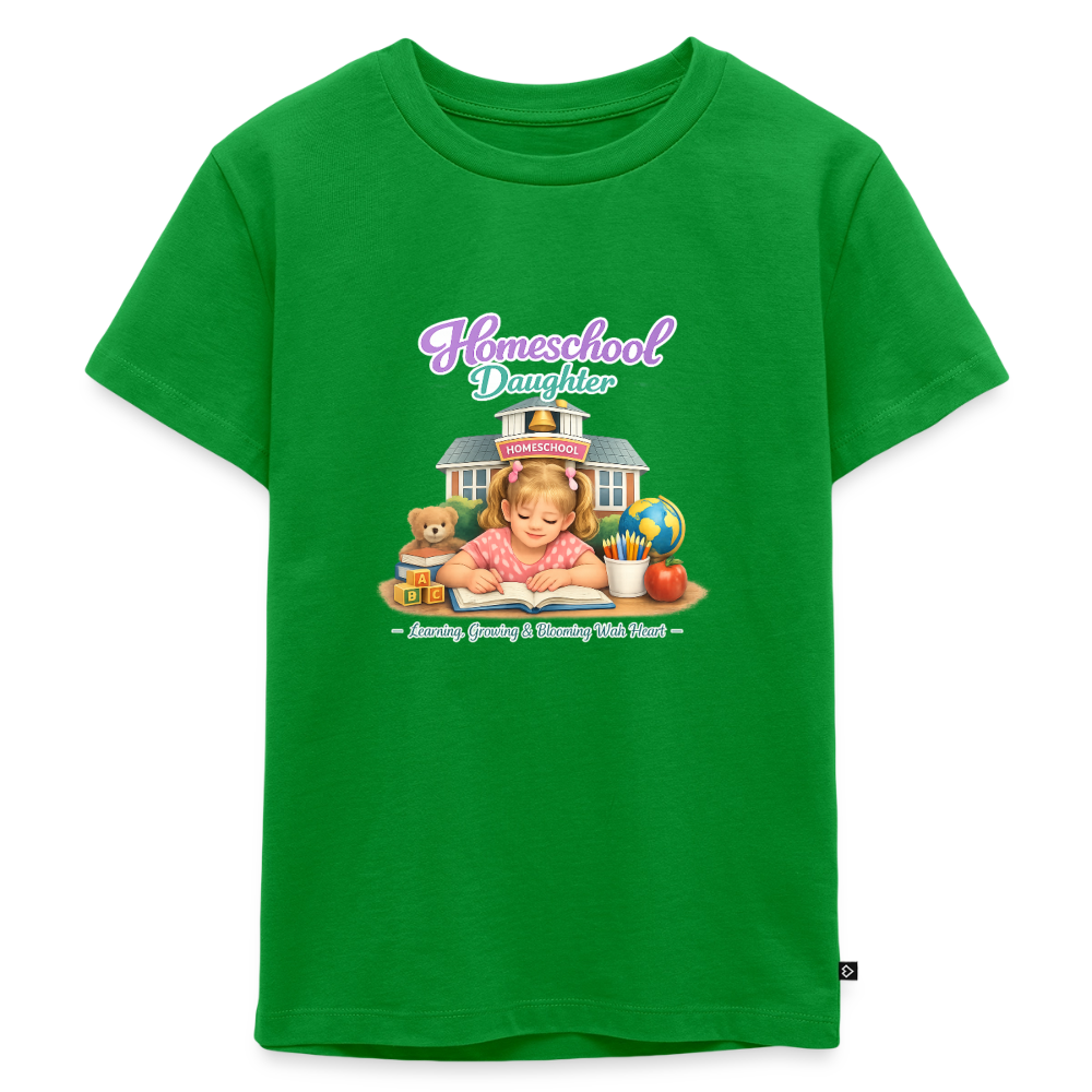 Homeschool Daughter | Girls' T-Shirt - green