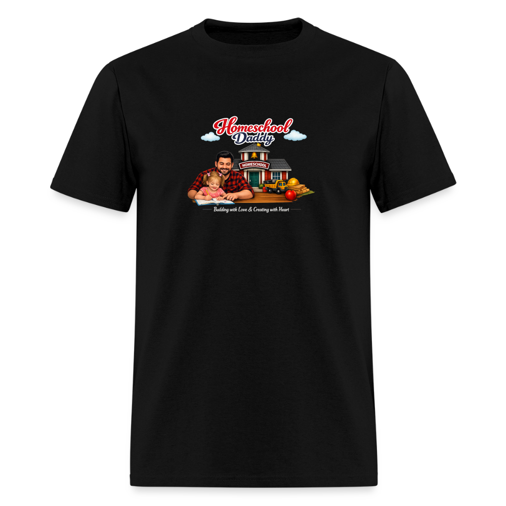 Homeschool Daddy | Men's T-Shirt GILDAN 5000 - black
