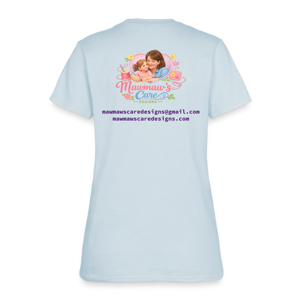 The Grave Could Not Hold Our Lord | Women's T-Shirt | 2nd Edition - light blue