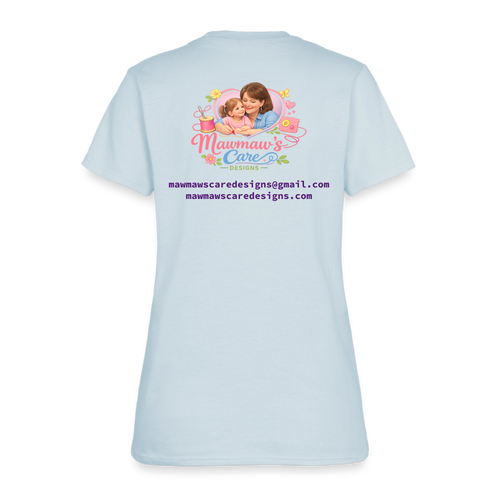 The Grave Could Not Hold Our Lord | Women's T-Shirt | 2nd Edition - light blue