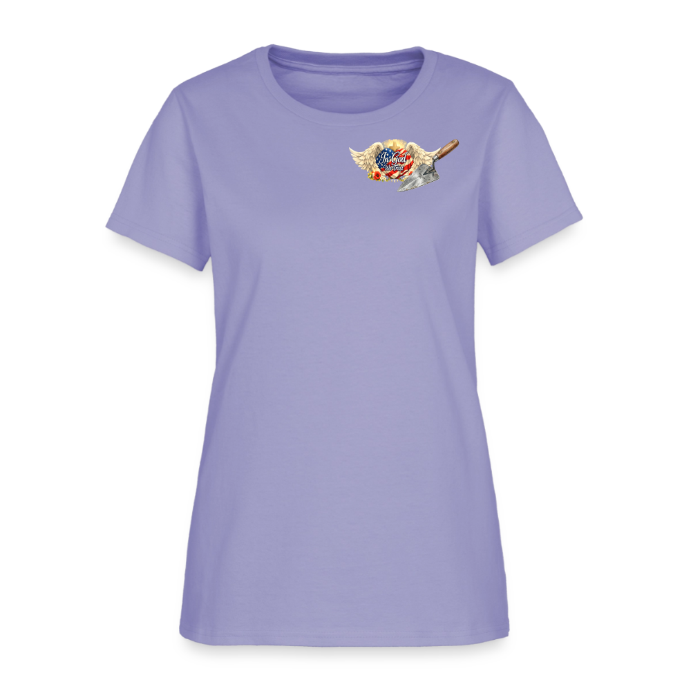 "Building the Future" | Masonry & Bricklayer Women's T-Shirt - lavender