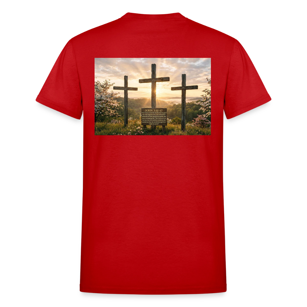 Gildan Ultra Cotton Adult T-Shirt - red