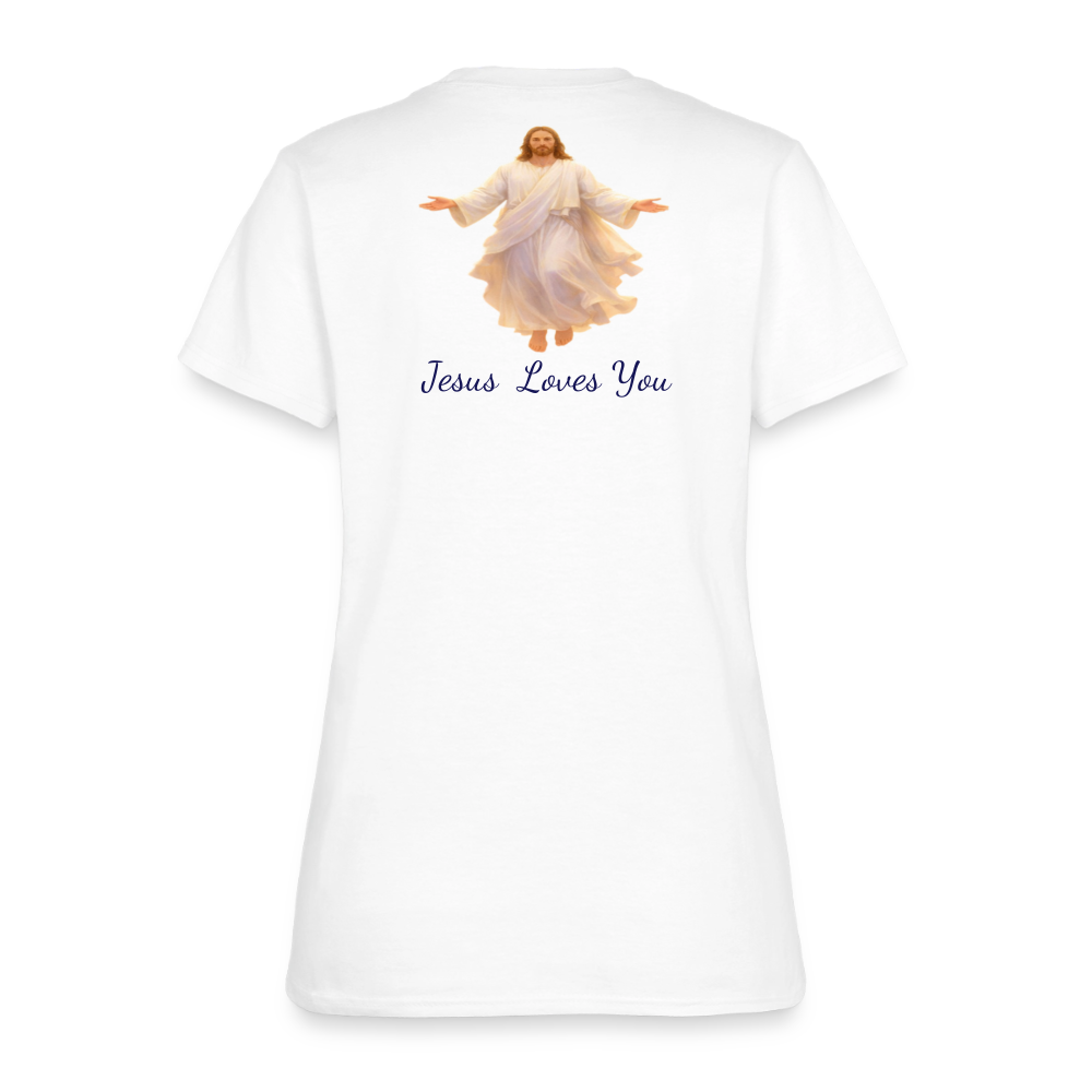 The Grave Could Not Hold Our Lord | Women's T-Shirt - white