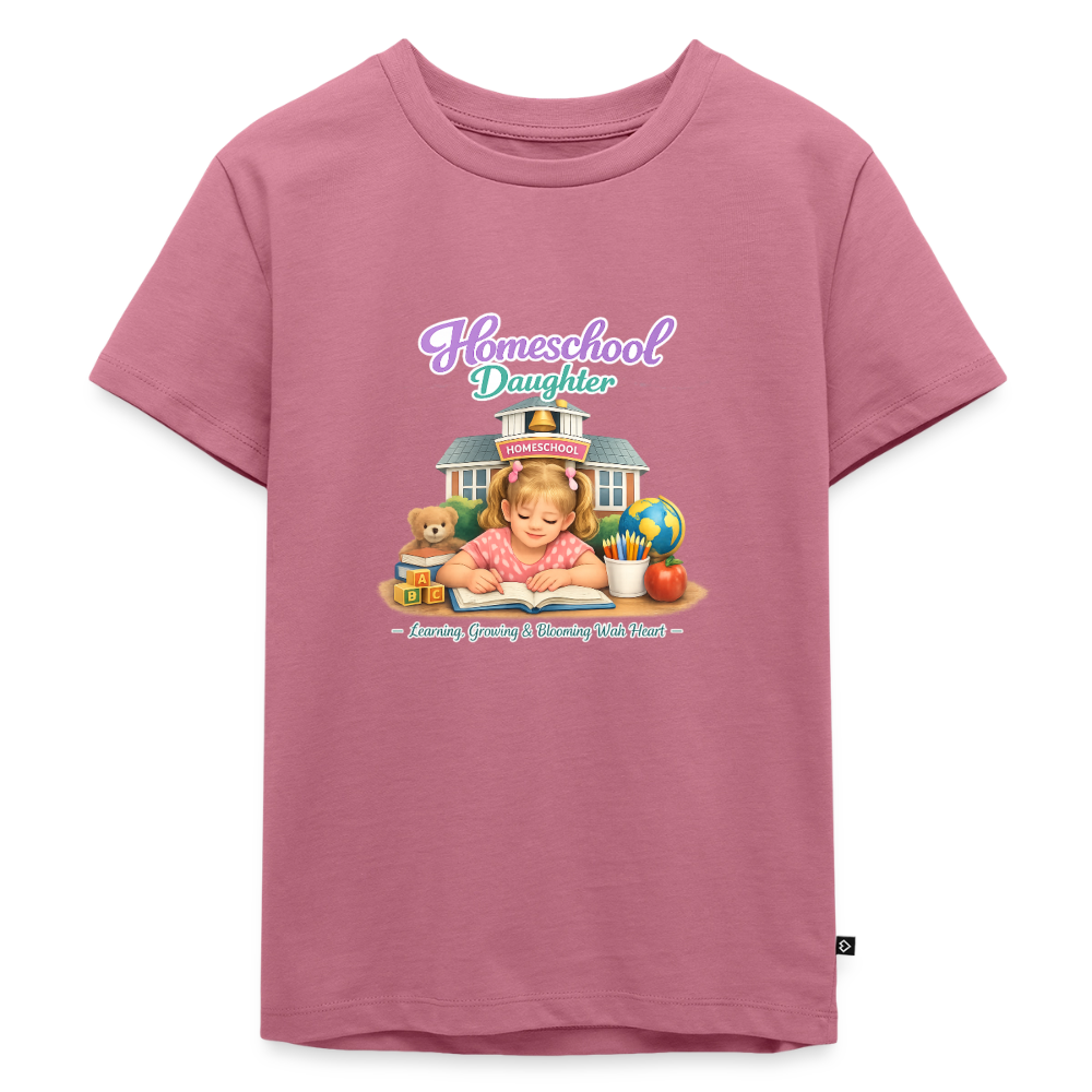 Homeschool Daughter | Girls' T-Shirt - mauve