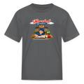 Homeschool Grandson | Boys' T-Shirt - charcoal