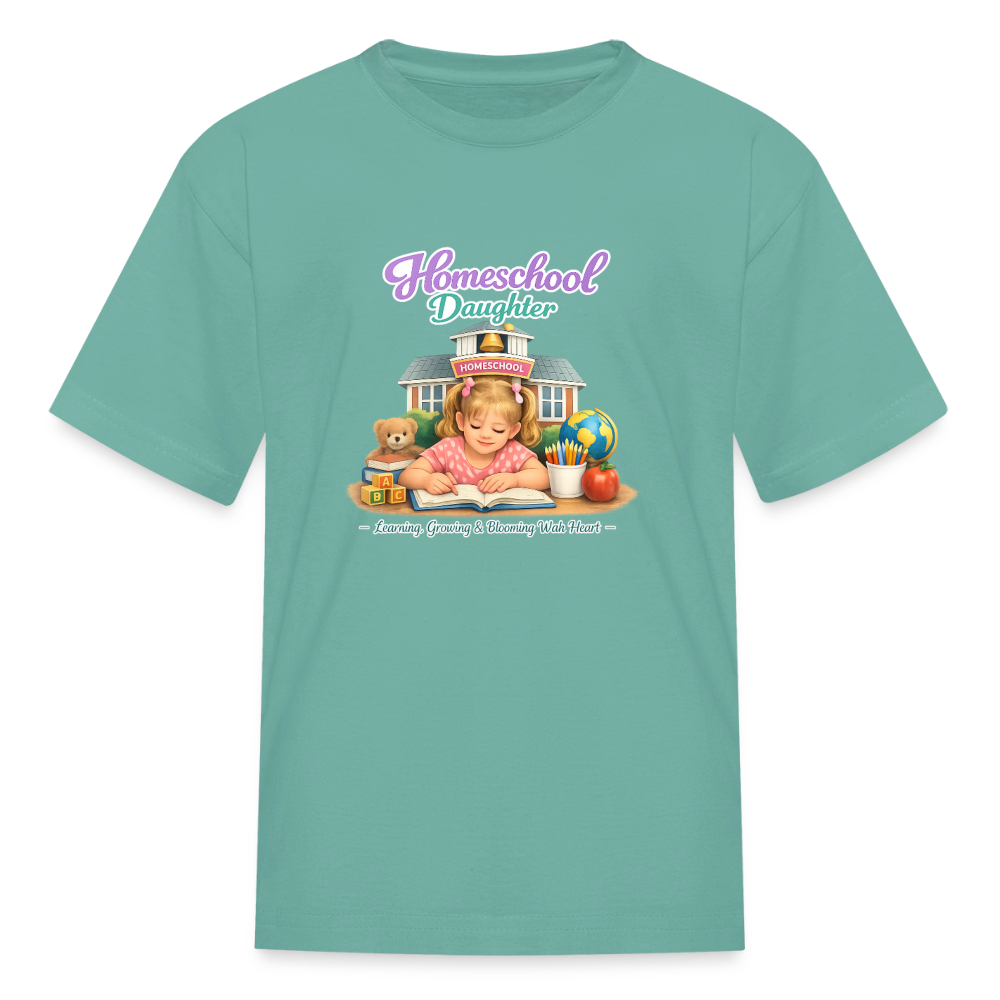 Homeschool Daughter | Girls' T-Shirt - aquatic