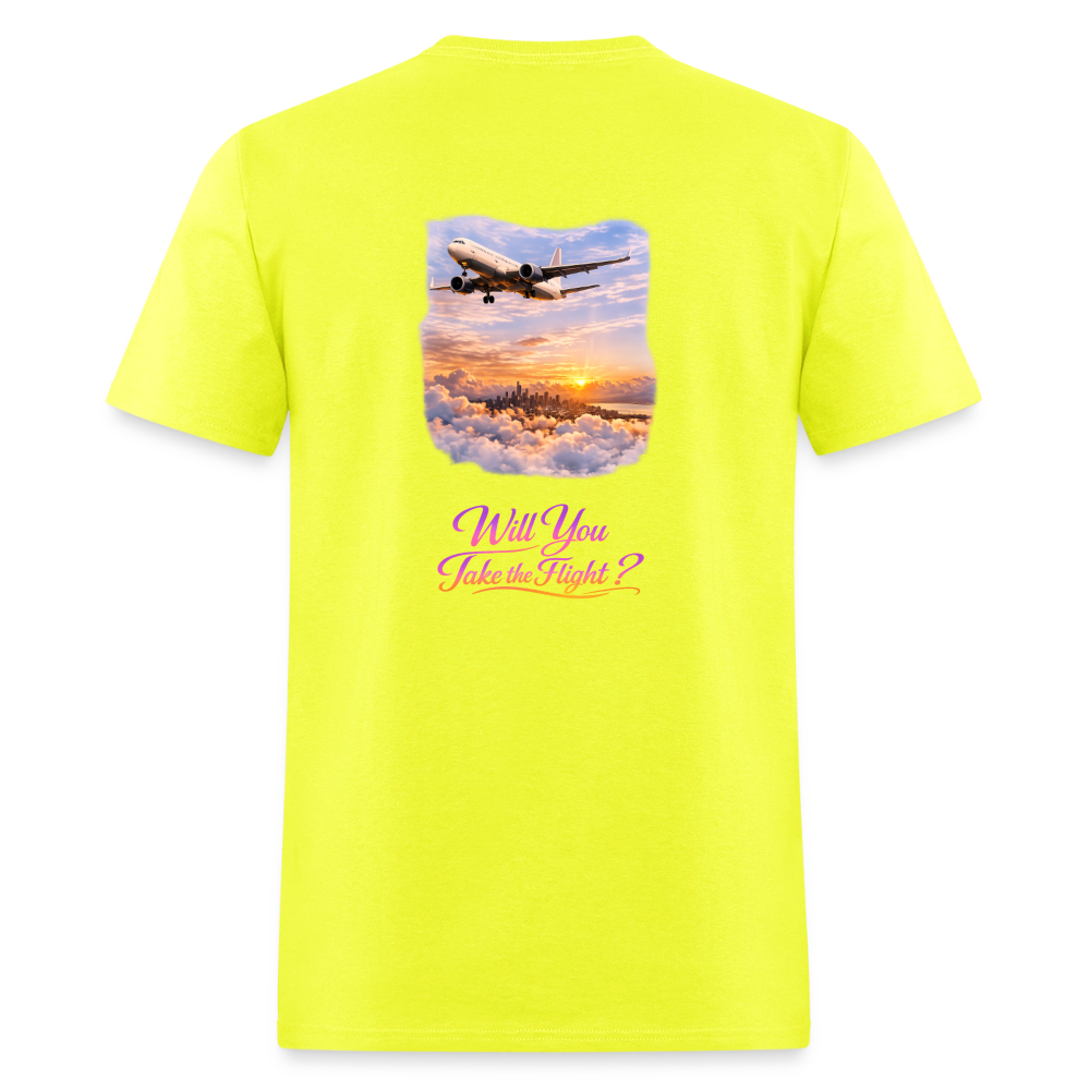 Jesus Paid the Fair | Men's T-Shirt | GILDAN 5000 - safety green
