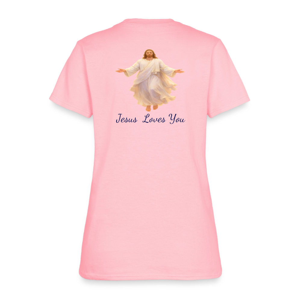 The Grave Could Not Hold Our Lord | Women's T-Shirt - pink