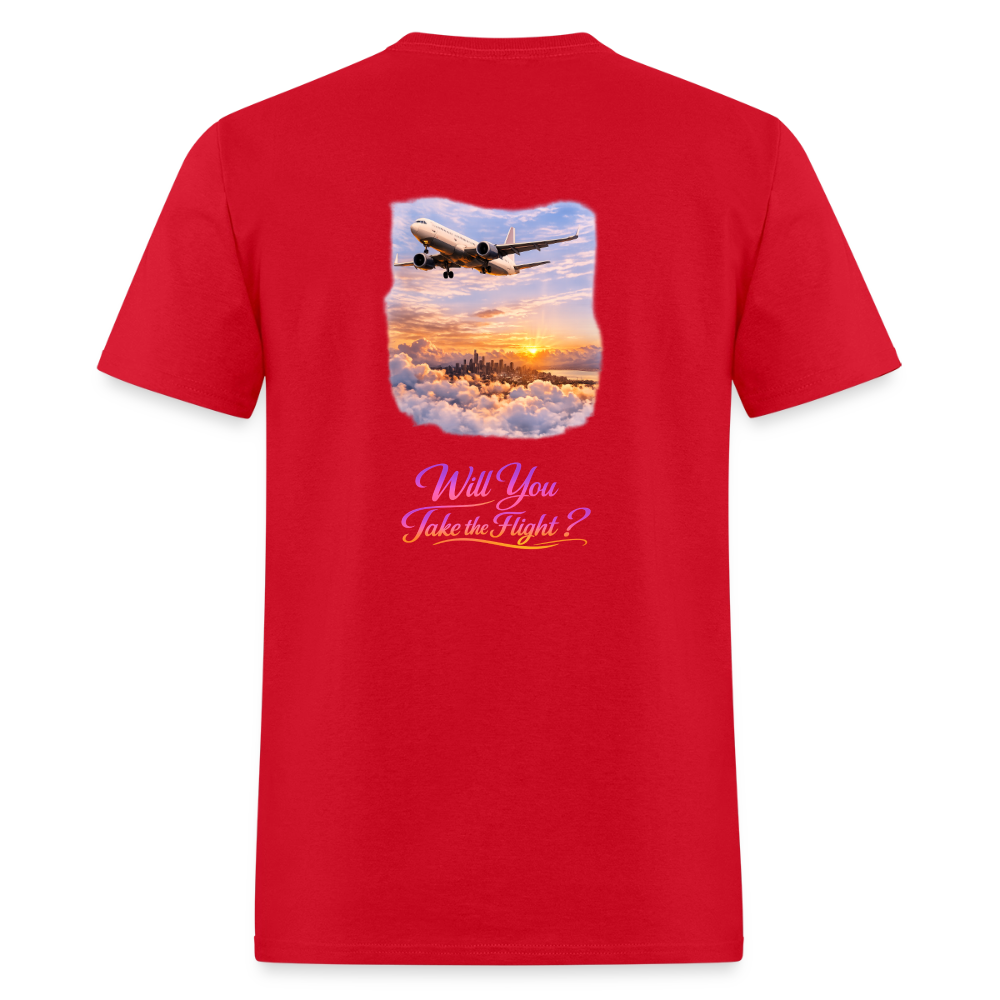 Jesus Paid the Fair | Men's T-Shirt | GILDAN 5000 - red