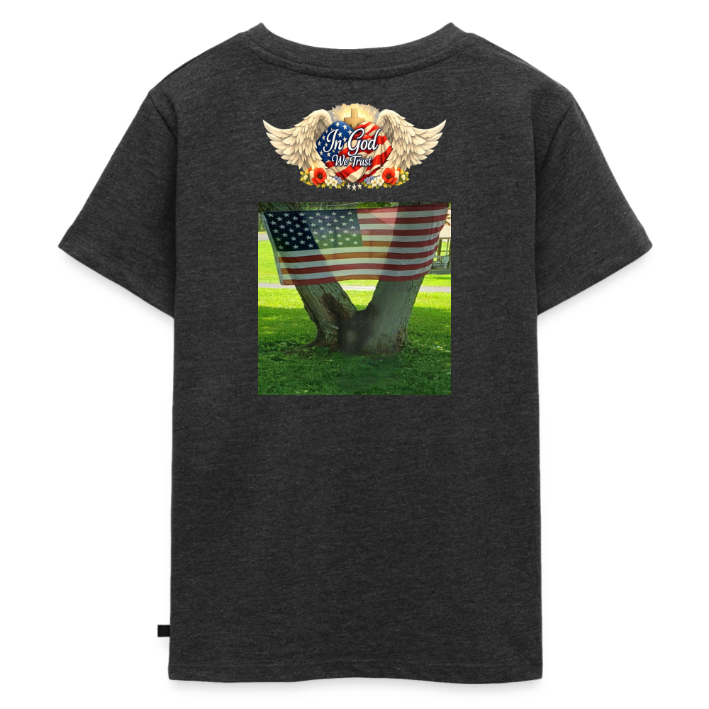 Memorial Day - " Your Sacrifice is Never Forgotten" | Toddler T-Shirt - Classic Edition - heather anthracite