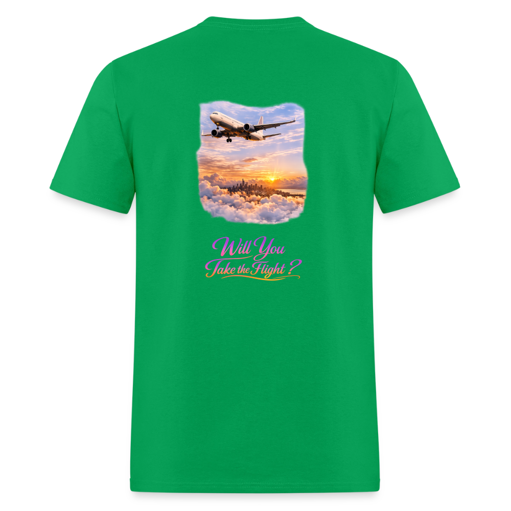 Jesus Paid the Fair | Men's T-Shirt | GILDAN 5000 - bright green