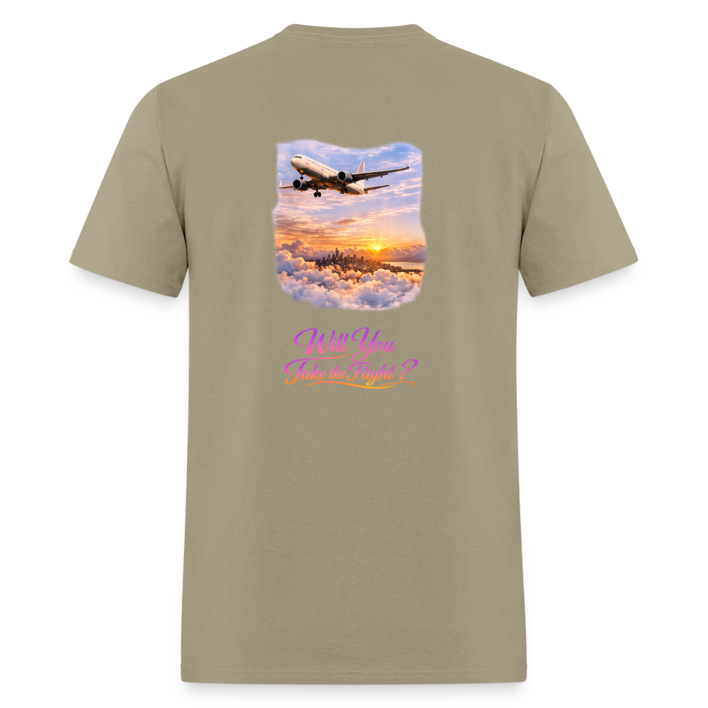 Jesus Paid the Fair | Men's T-Shirt | GILDAN 5000 - khaki