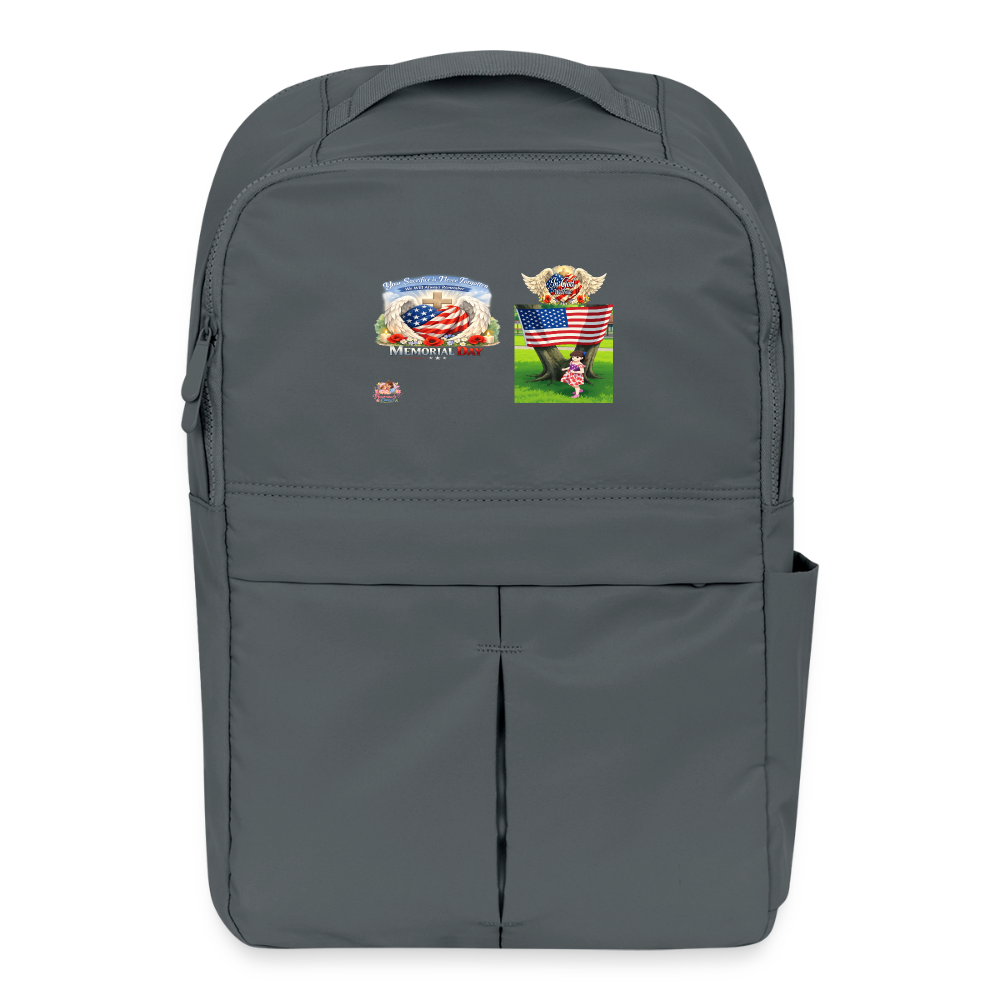 Memorial Day — "Your Sacrifice is Never Forgotten" | Matte Backpack - mineral grey