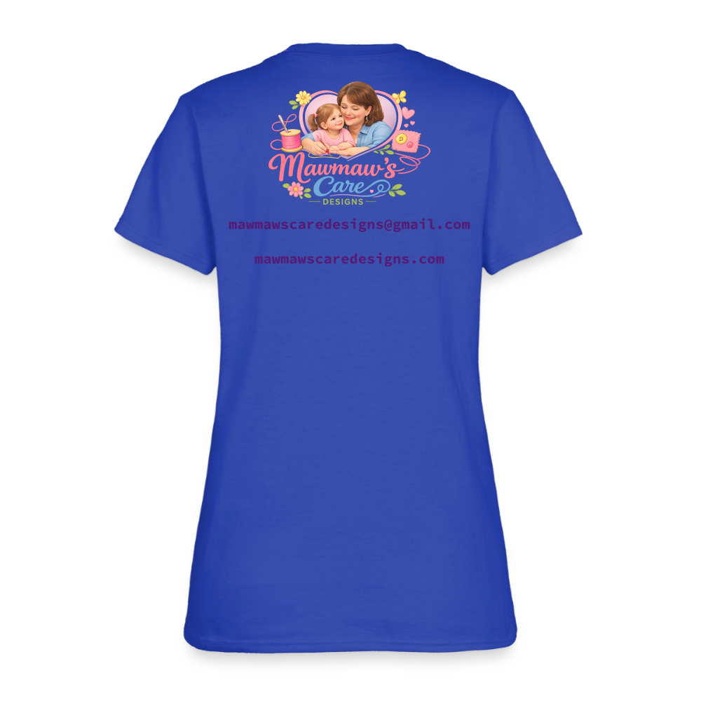 The Grave Could Not Hold Our Lord | Women's T-Shirt | 2nd Edition - royal blue