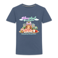 Homeschool Granddaughter | Girls' T-Shirt - heather blue