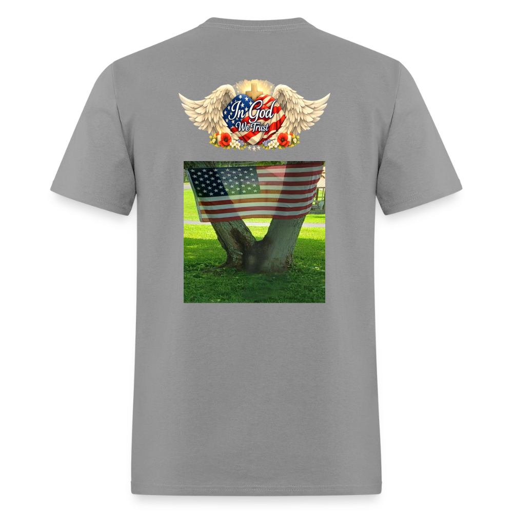 Memorial Day — "Your Sacrifice is Never Forgotten" | Men's T-Shirt — Classic Edition - rock