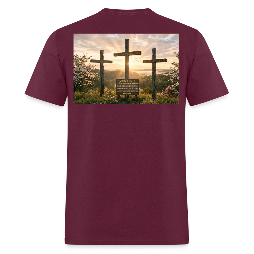 Men's T-Shirt | GILDAN 5000 - burgundy
