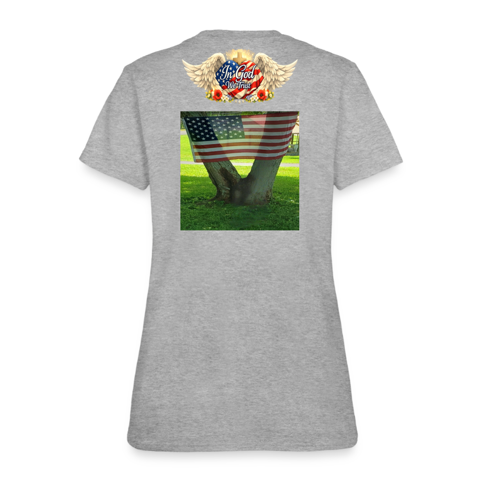 Memorial Day - Your Sacrifice is Never Forgotten | Women's T-Shirt - Classic Edition - heather gray