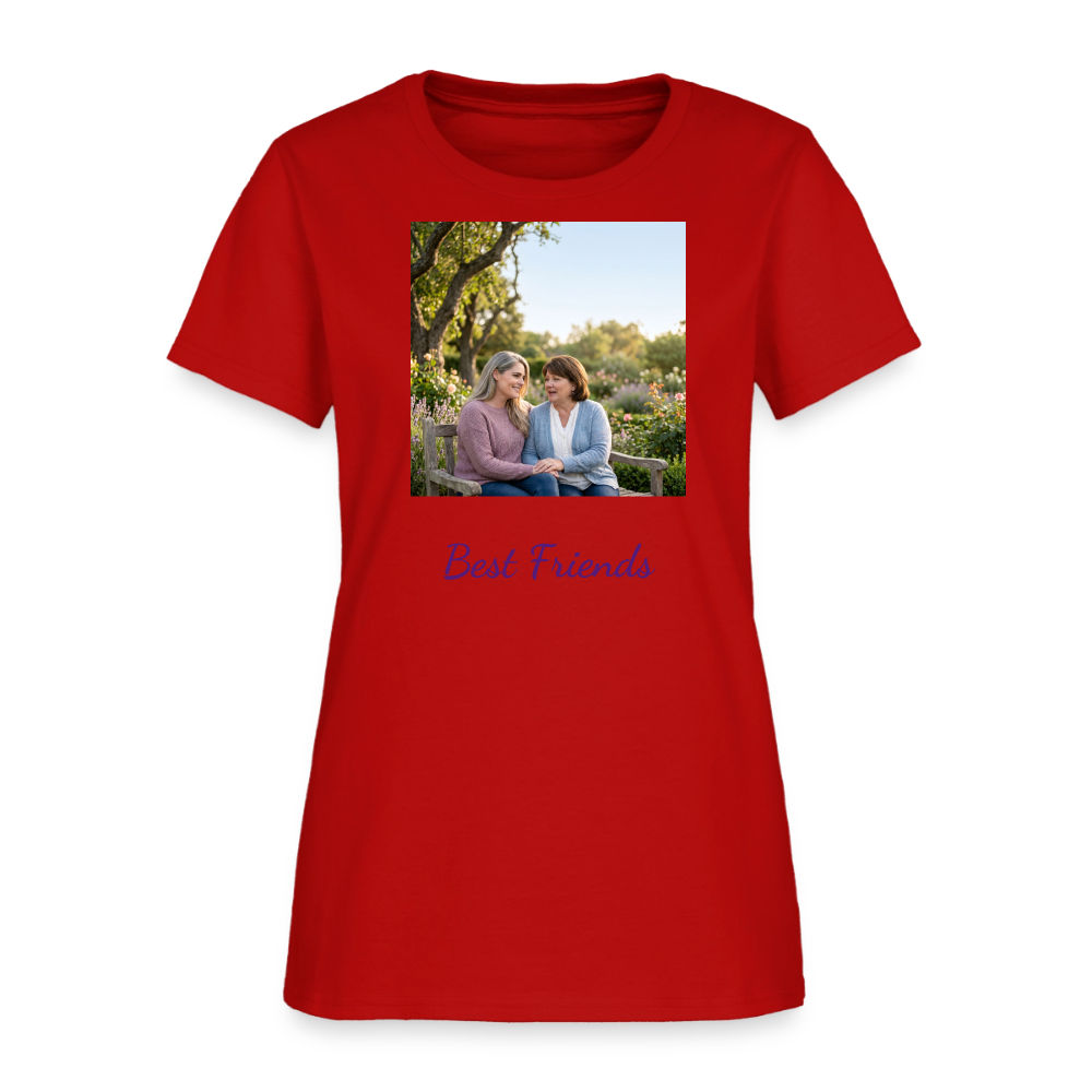 Best Friends | Women's T-Shirt - red