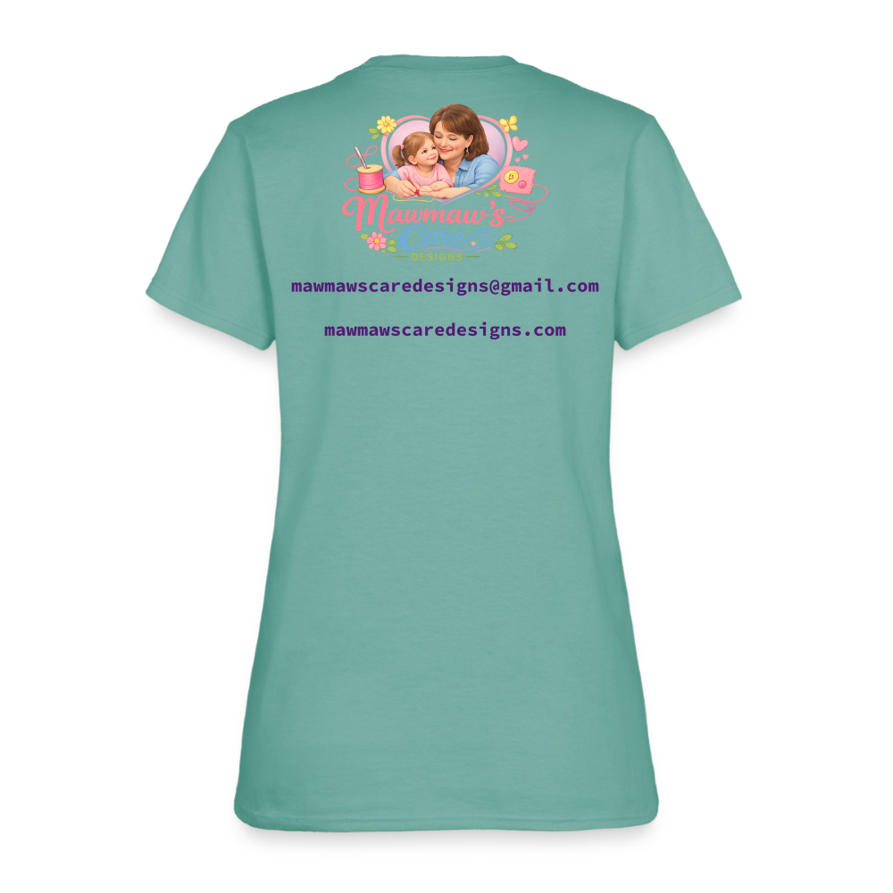 The Grave Could Not Hold Our Lord | Women's T-Shirt | 2nd Edition - aquatic