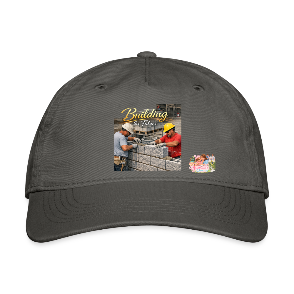 "Building" Masonry Cap | Bricklayer & Construction Worker Gift - charcoal