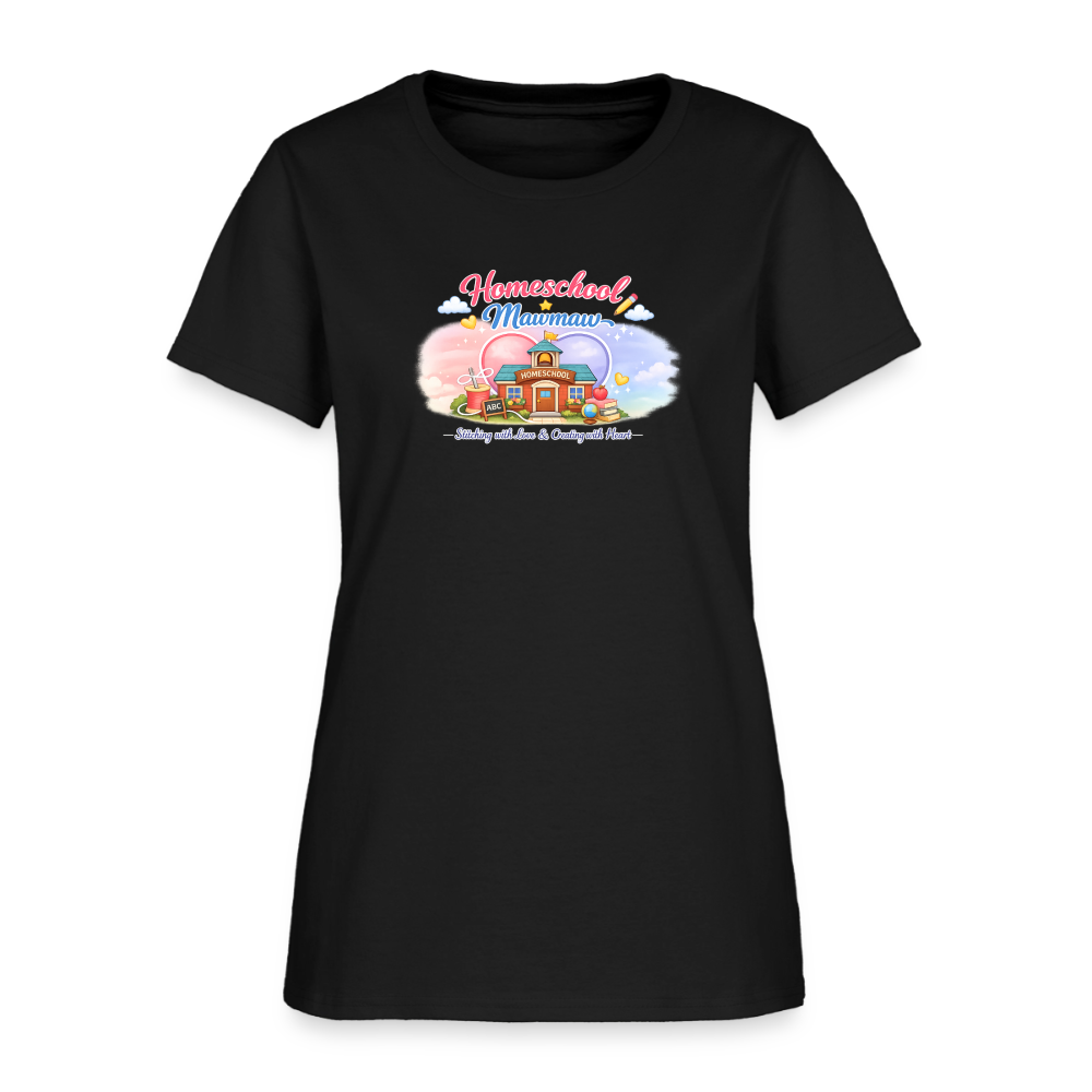 Homeschool Mawmaw | Women's T-Shirt - black