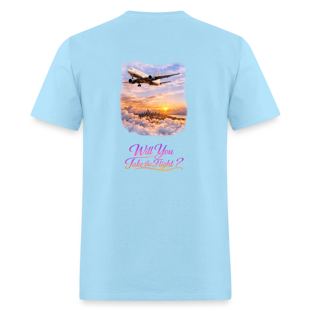 Jesus Paid the Fair | Men's T-Shirt | GILDAN 5000 - powder blue