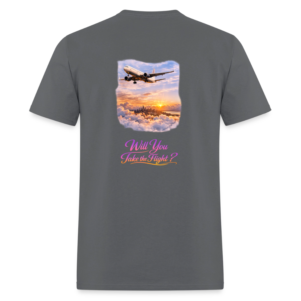 Jesus Paid the Fair | Men's T-Shirt | GILDAN 5000 - charcoal