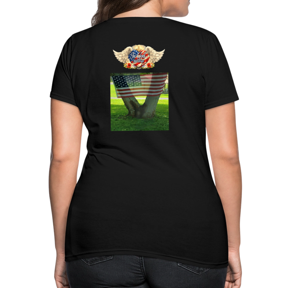 Memorial Day — "Your Sacrifice is Never Forgotten" | Women's T-Shirt — Classic Edition - black