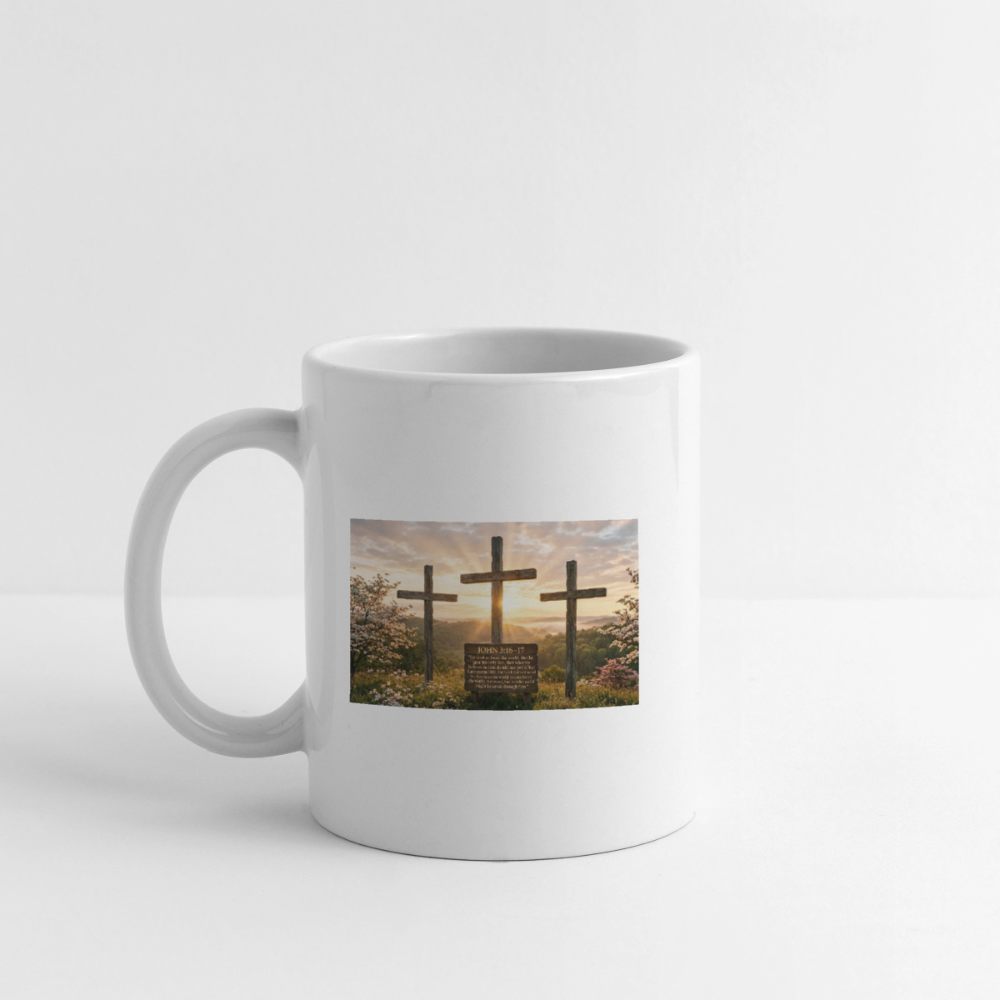Death Could Not Hold My Lord. | Coffee/Tea Mug - white