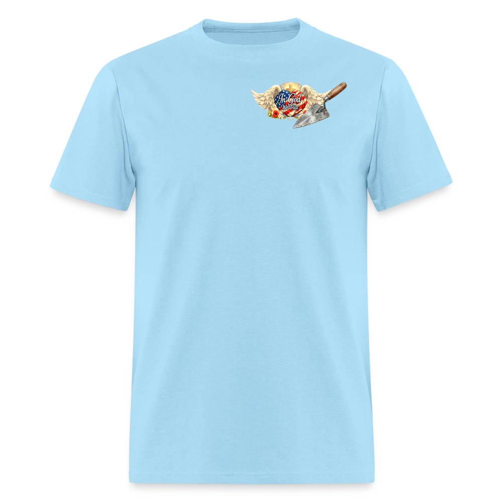 "Building the Future" | Masonry & Bricklayer Men's T-Shirt - powder blue