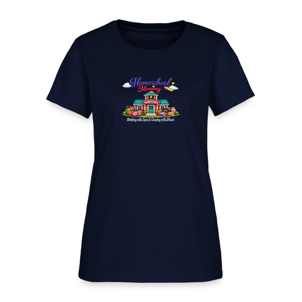 Homeschool Mommy | Women's T-Shirt - navy