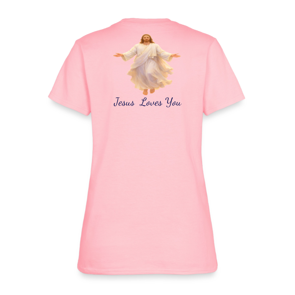 The Grave Could Not Hold Our Lord | Women's T-Shirt - pink