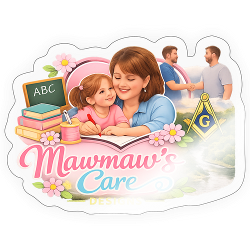 Sticker - transparent glossy