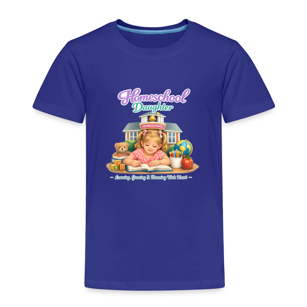 Homeschool Daughter | Girls' T-Shirt - royal blue