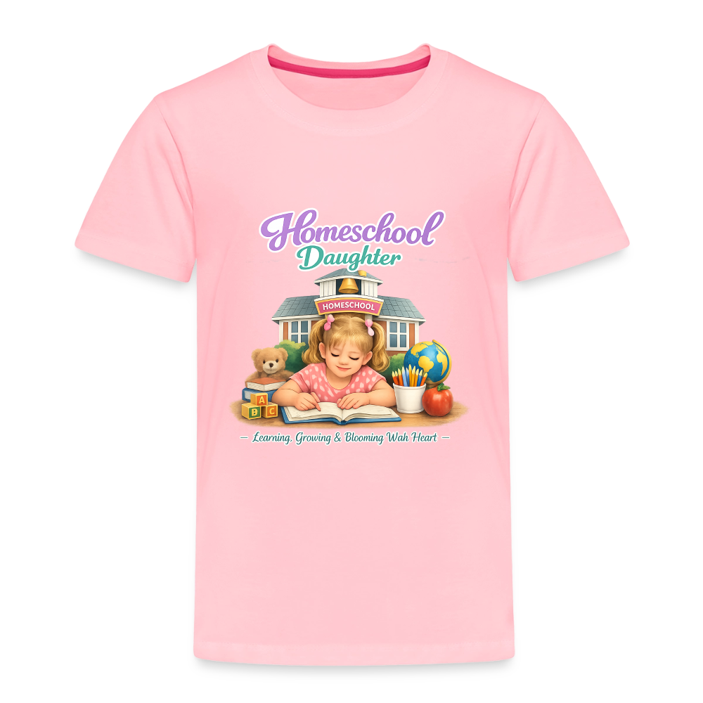 Homeschool Daughter | Girls' T-Shirt - pink