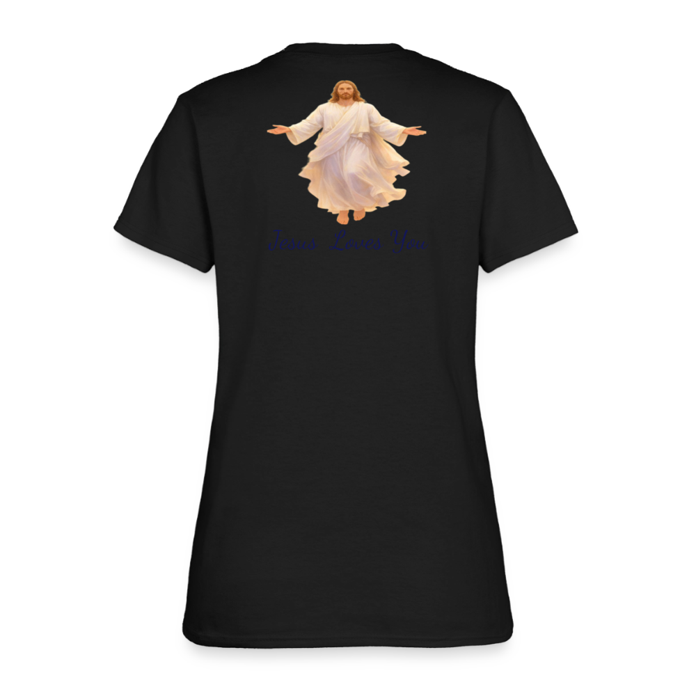 The Grave Could Not Hold Our Lord | Women's T-Shirt - black