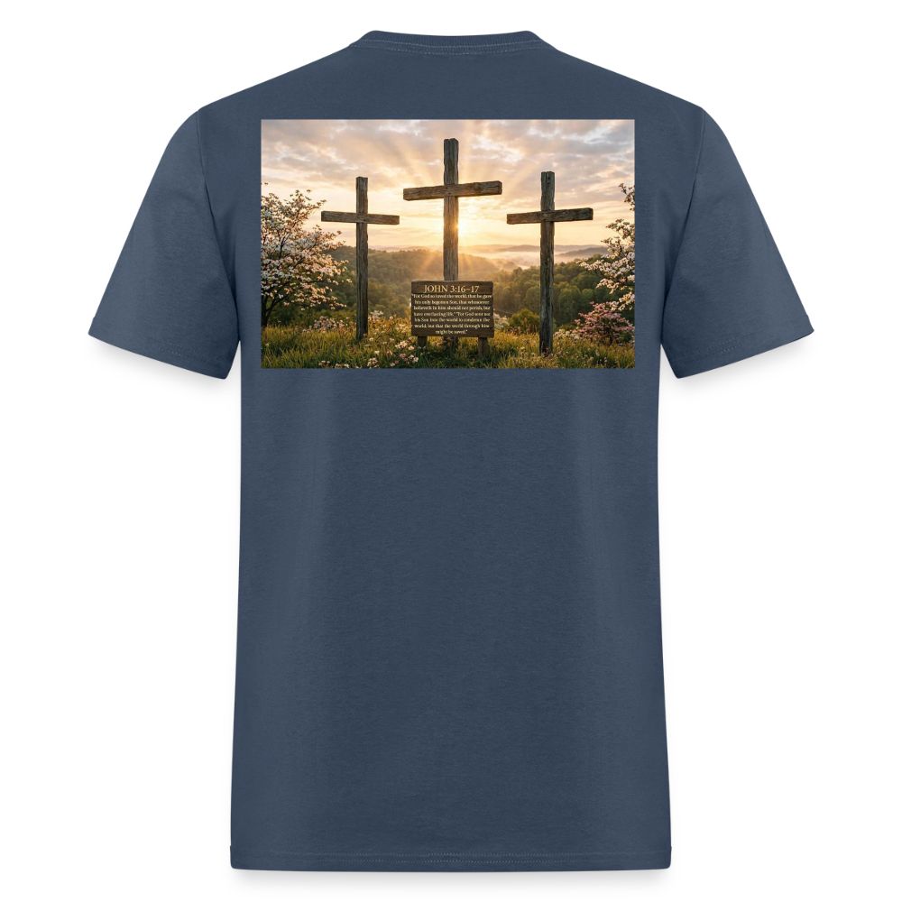 Men's T-Shirt | GILDAN 5000 -  blue dusk