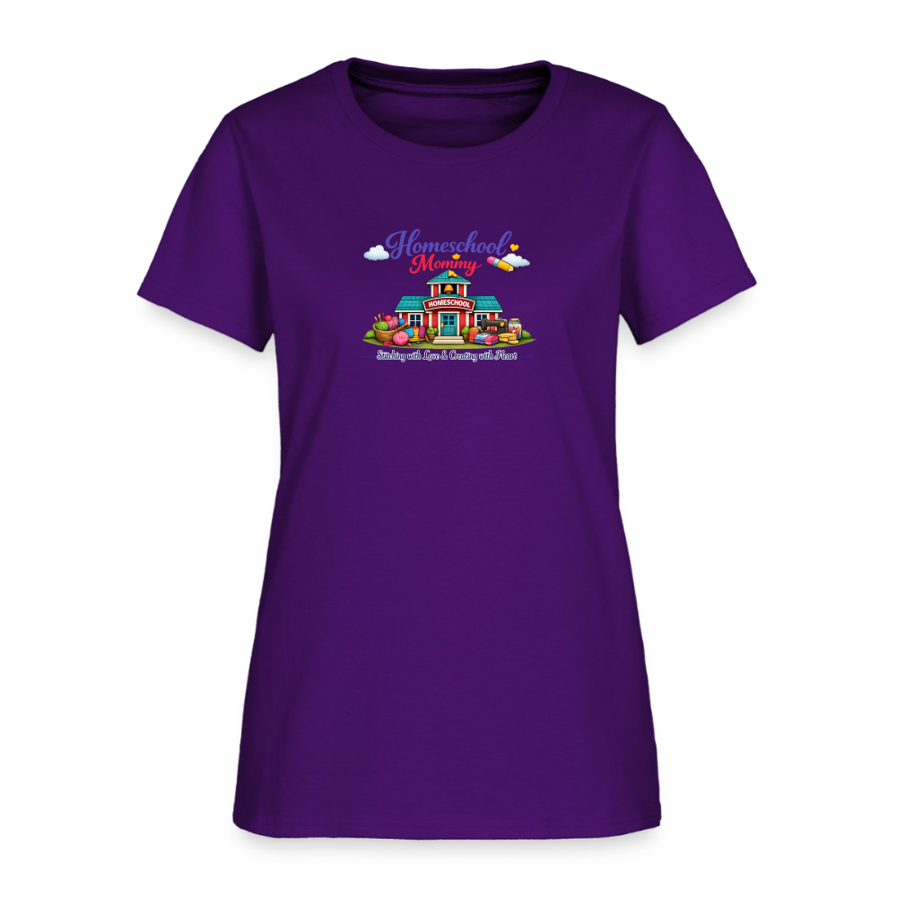 Homeschool Mommy | Women's T-Shirt - purple