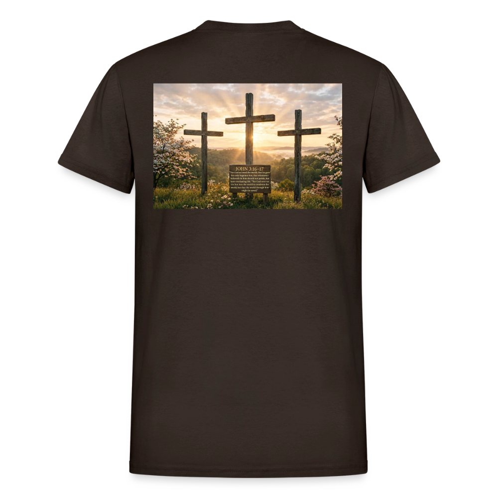 Gildan Ultra Cotton Adult T-Shirt - dark chocolate
