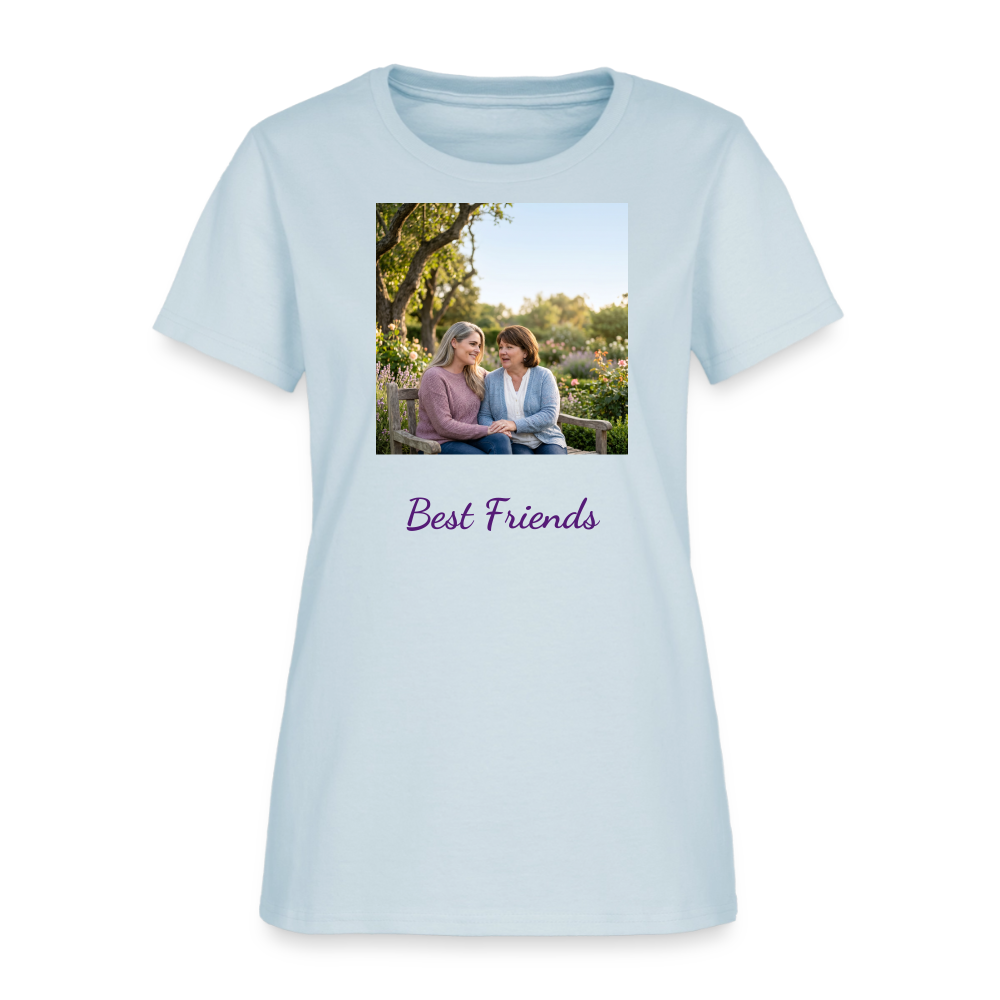 Best Friends | Women's T-Shirt - light blue