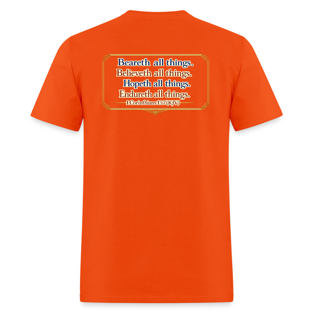 "Brotherhood of Friends" | Men's T-Shirt | GILDAN 5000 - orange