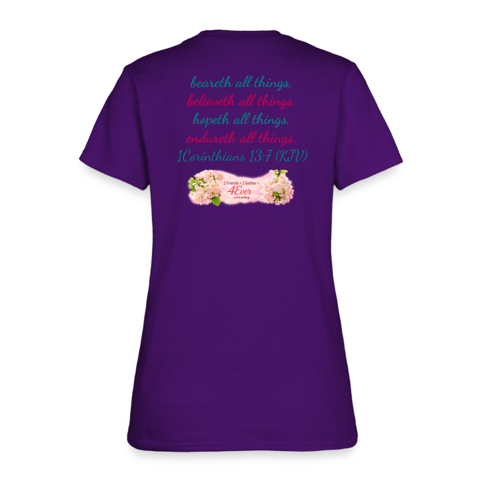 Best Friends | Women's T-Shirt - purple