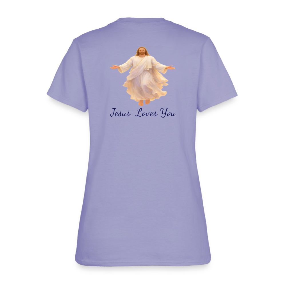 The Grave Could Not Hold Our Lord | Women's T-Shirt - lavender