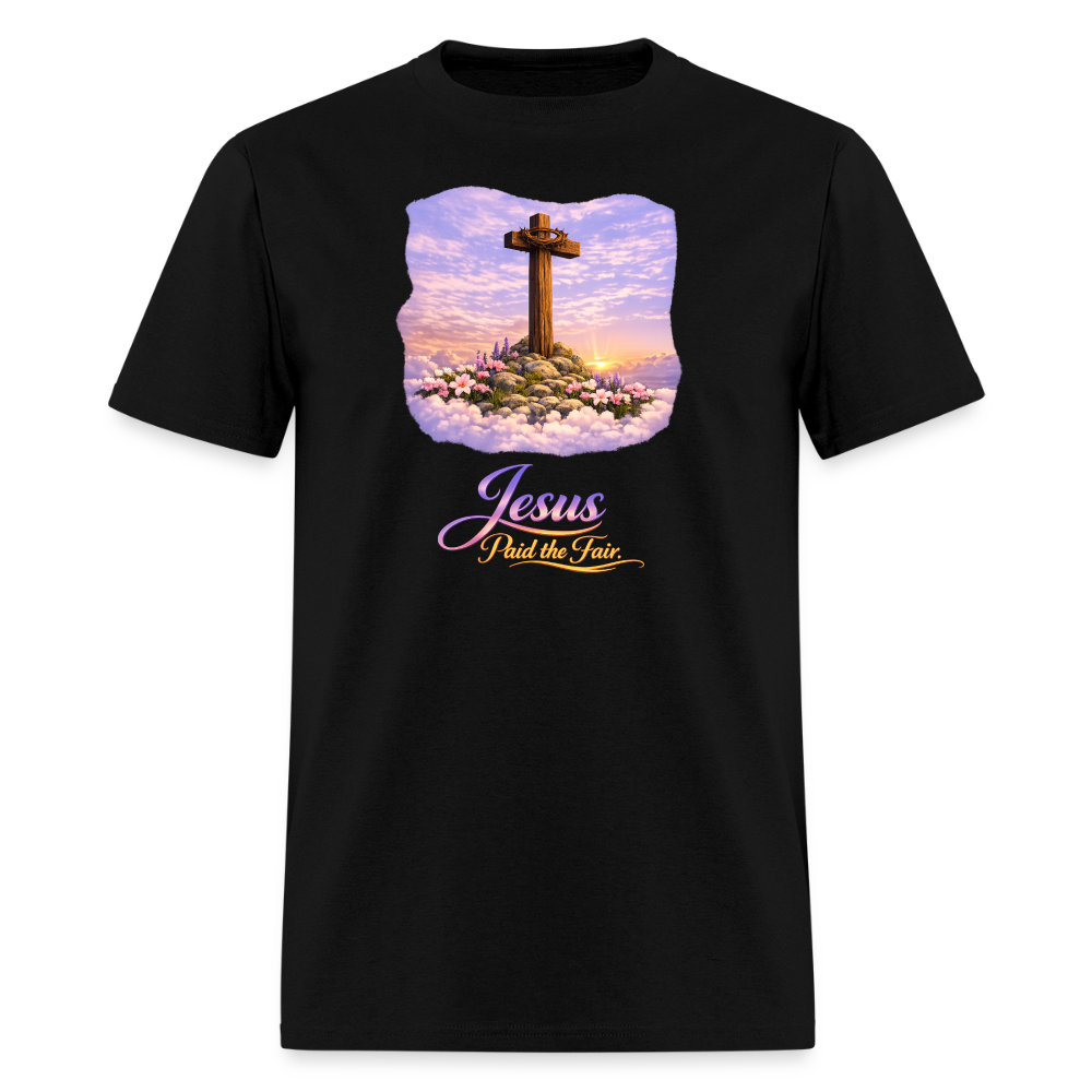 Jesus Paid the Fair | Men's T-Shirt | GILDAN 5000 - black